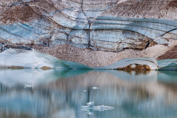 Glacial reflections at Jasper National Park