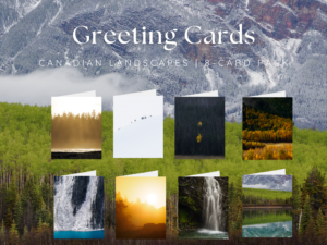 Landscape greeting cards