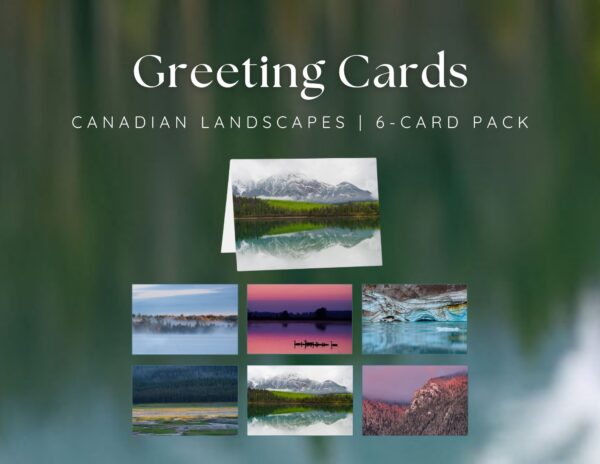 Greeting Cards - Canadian landscapes